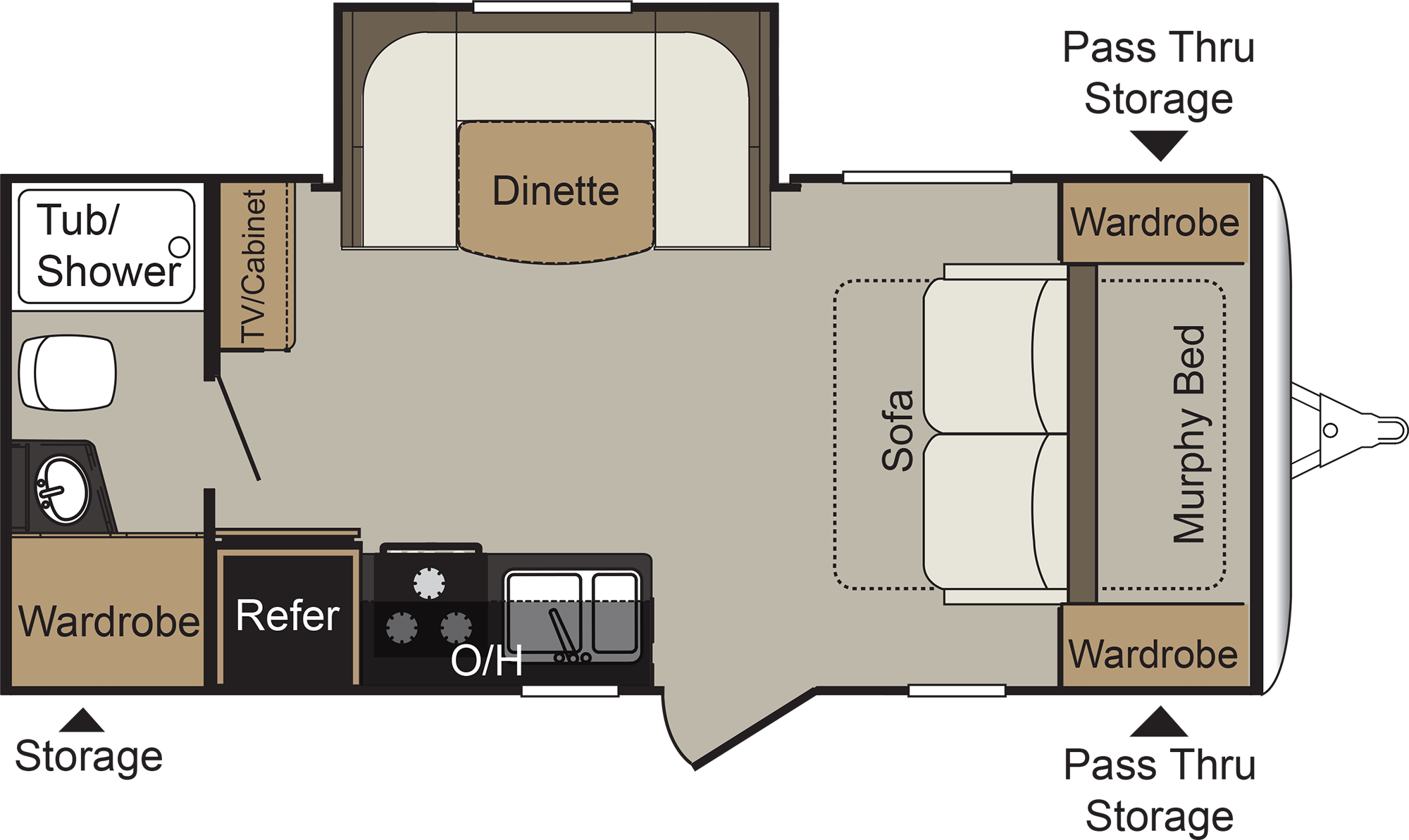 Coachmen Apex Nano 191RBS vs Keystone Passport 199ML à Laval